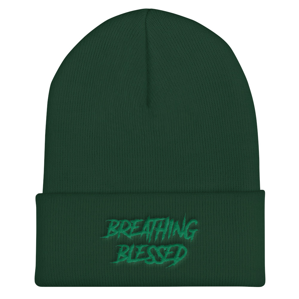Green Graphic Skully