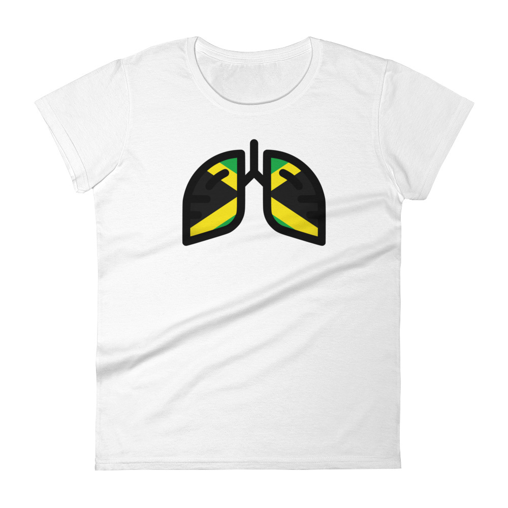 Ladies Breathing Jamaica Original T -shirt