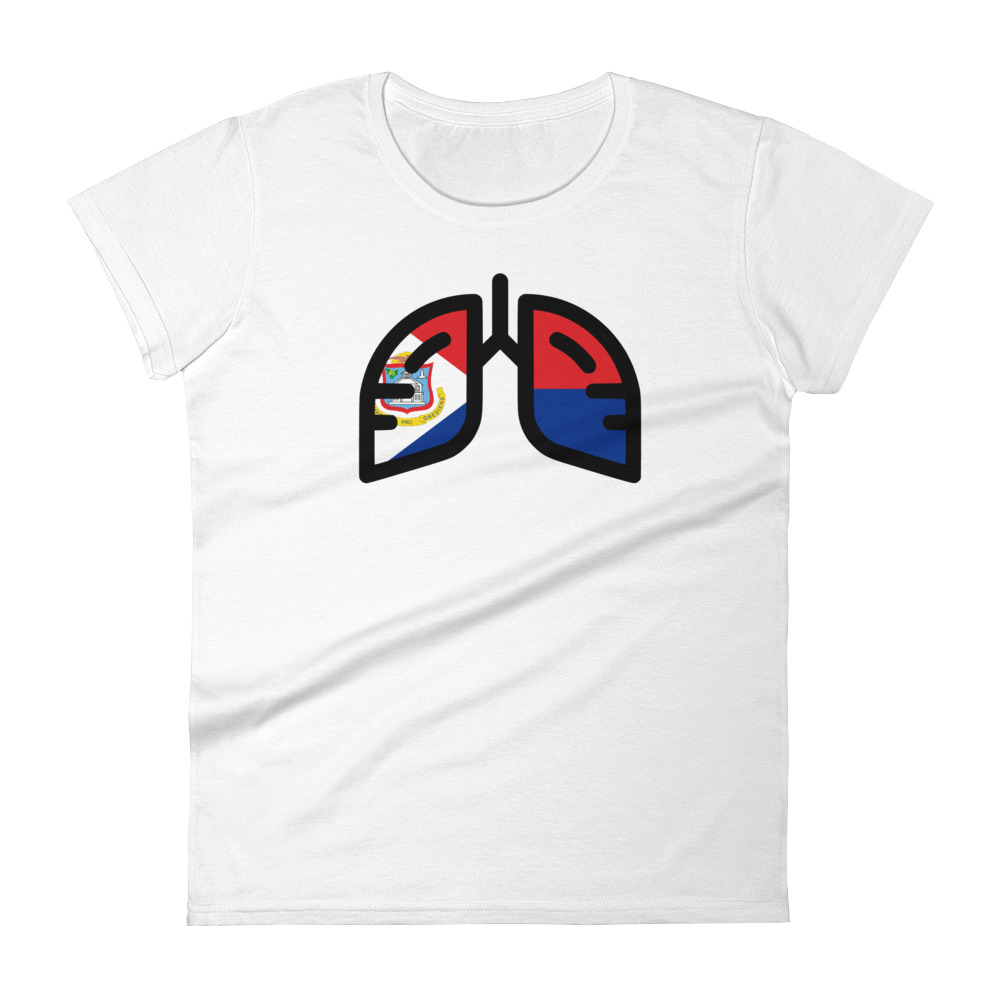 Ladies Breathing Sint Maarten T-Shirt