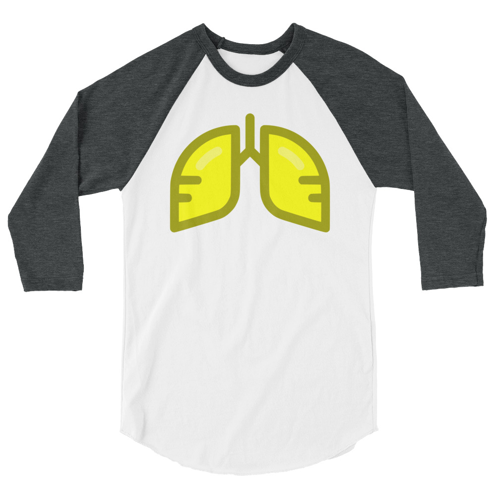 Neon Yellow Icon 3/4 Sleeve Shirt