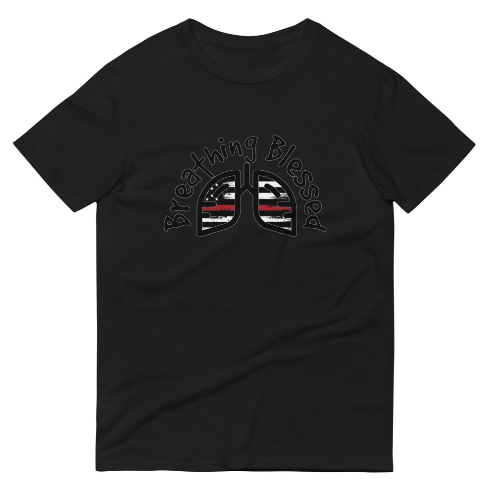 Breathing Red Line T-Shirt