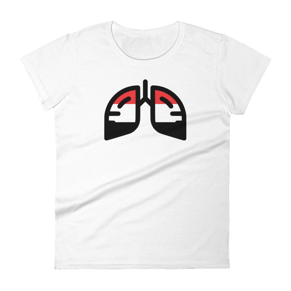 Ladies Breathing Yemen T-shirt