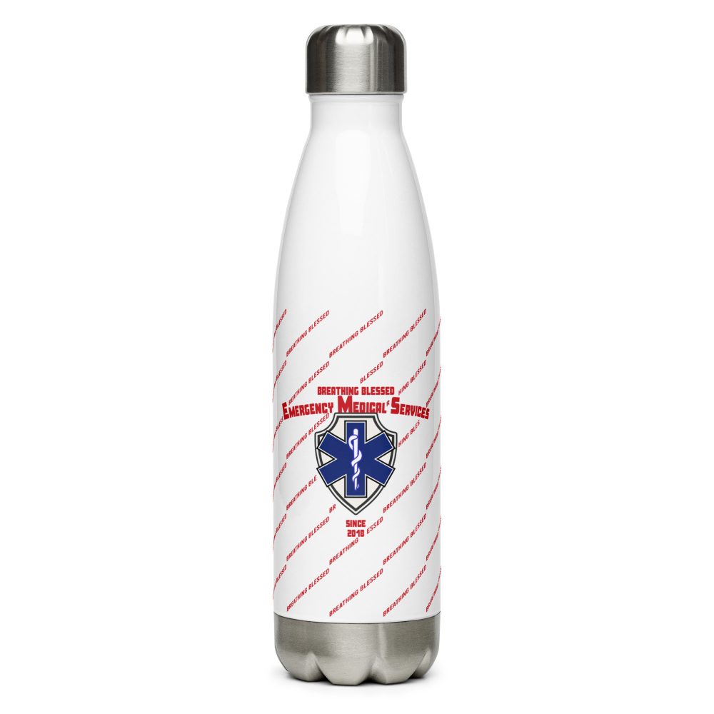 Breathing EMS Stainless Steel Water Bottle
