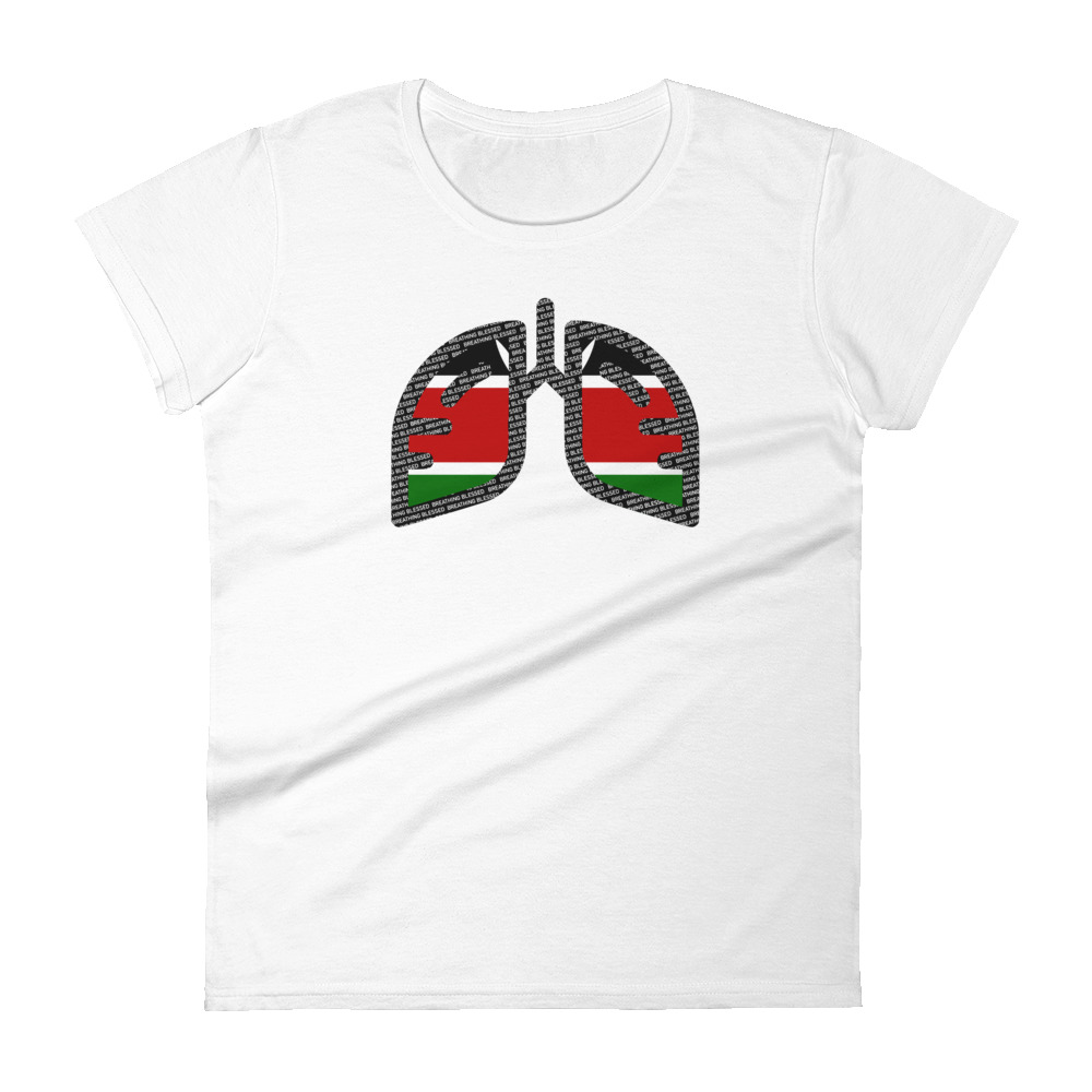 Ladies Breathing Kenya T-shirt