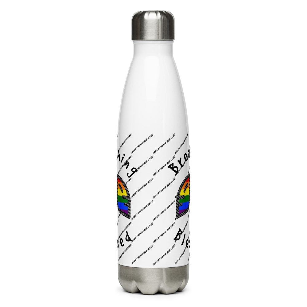 Breathing Pride Stainless Steel Water Bottle